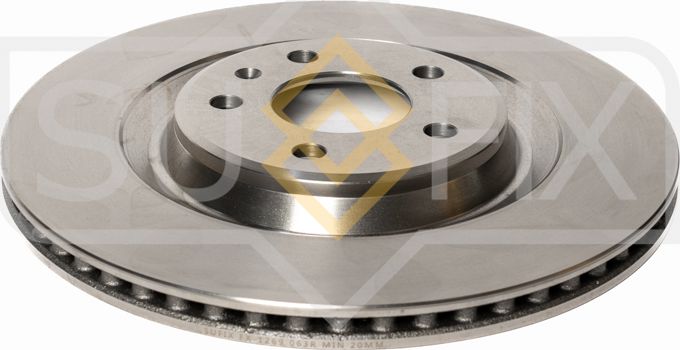 Диск тормозной задний правый/левый 330*22мм AUDI A4 B8 (8K2) 2007-2015, PORSCHE (Sufix). Артикул FX1269