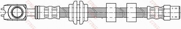 Тормозной шланг TRW. Артикул PHD934