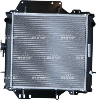 Радиатор охлаждения двигателя NRF (алюминий). Артикул 513161