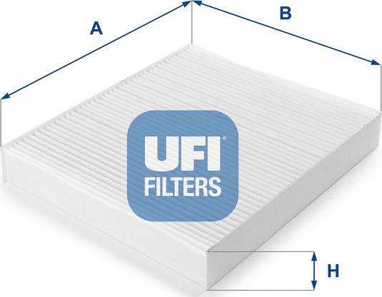 Салонный фильтр UFI. Артикул 53.102.00