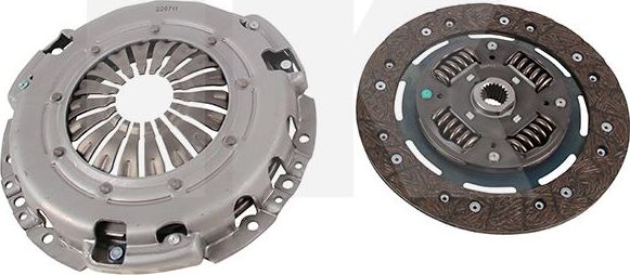 Сцепление (комплект) NK 2 in 1 kit (Cover + Plate) для Renault Trafic II 2006-2014. Артикул 133641