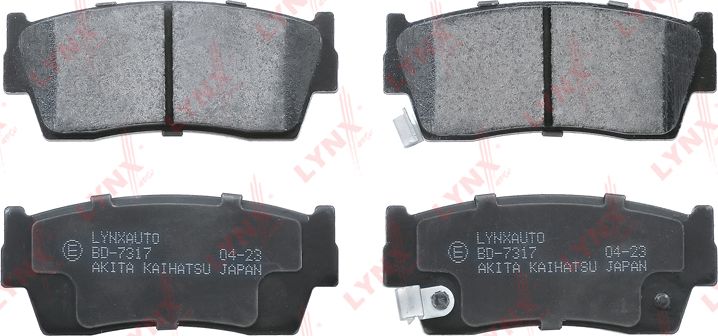 Тормозные колодки LYNXauto. Артикул BD-7317