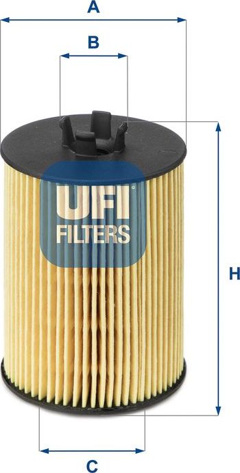 Масляный фильтр UFI. Артикул 25.063.00