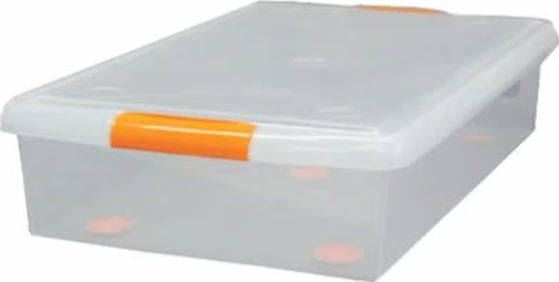 Короб для хранения Iris Ohyama THIN BOX 34л, Прозрачный. Артикул UG-725