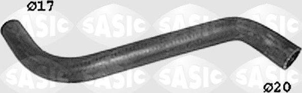 Патрубок радиатора (системы охлаждения) Sasic. Артикул SWH6786