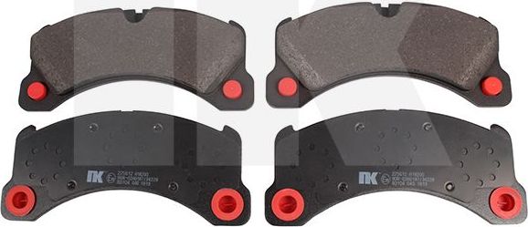 Тормозные колодки NK. Артикул 225612