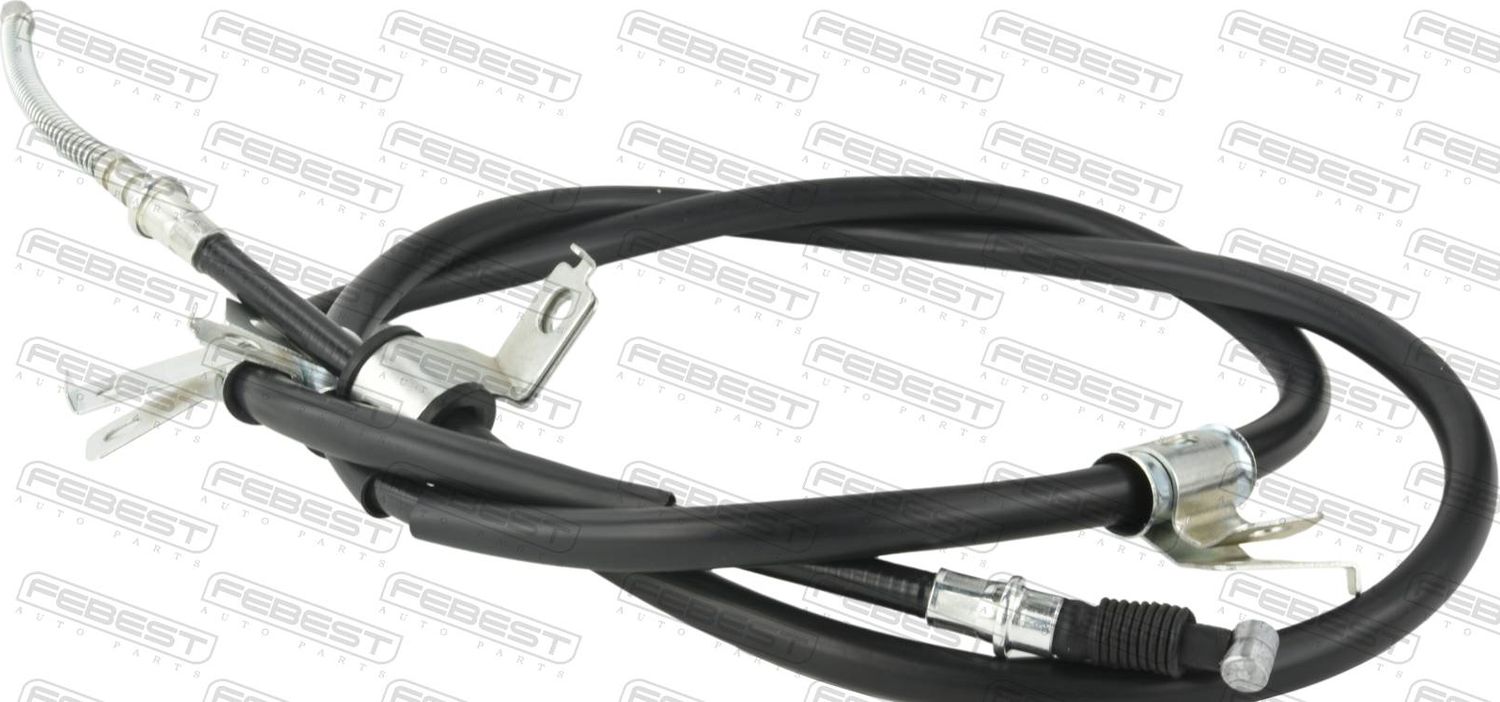 Трос ручника (тросик ручного тормоза) Febest. Артикул 04100-KH4LH