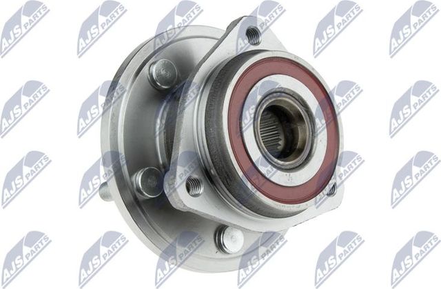 Ступица колеса с интегрированным подшипником NTY передняя правая/левая для Jeep Wrangler II (TJ) 1996-2007. Артикул KLP-CH-011