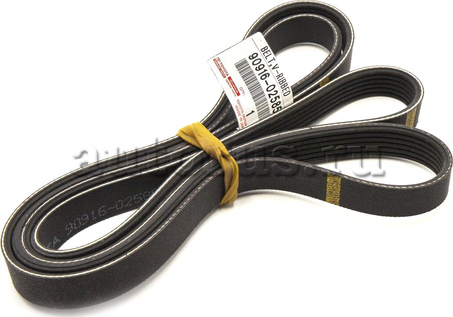 Приводной ремень поликлиновой Toyota. Артикул 9091602585