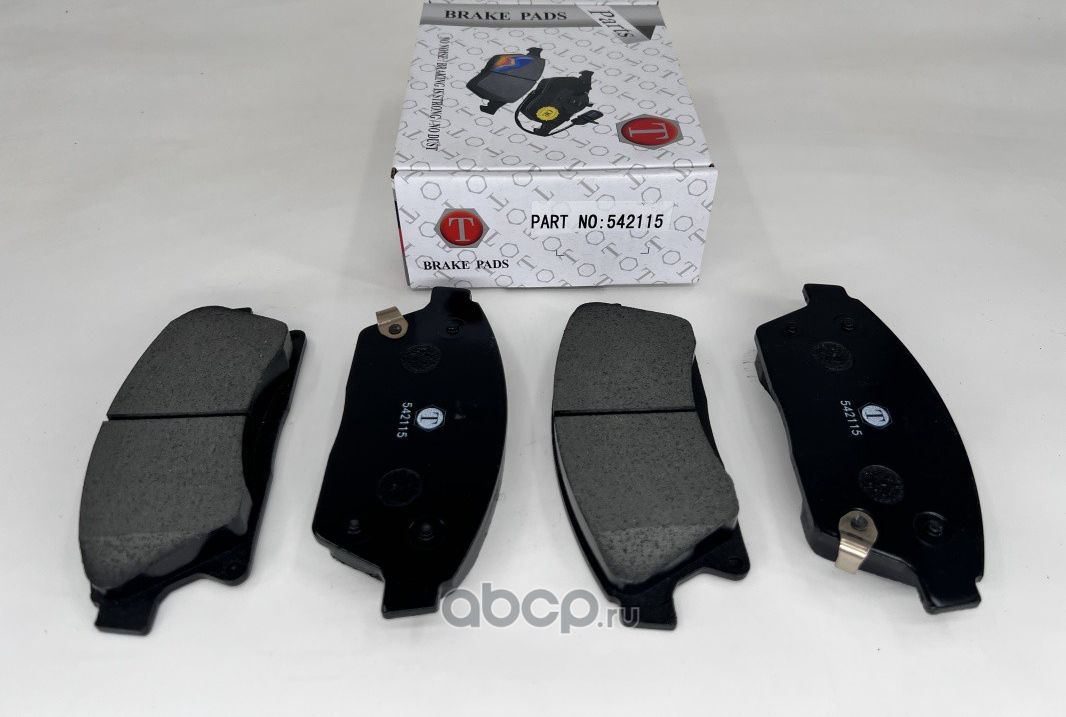 Колодки тормозные дисковые | перед | (Trassavto). Артикул TRSCB016