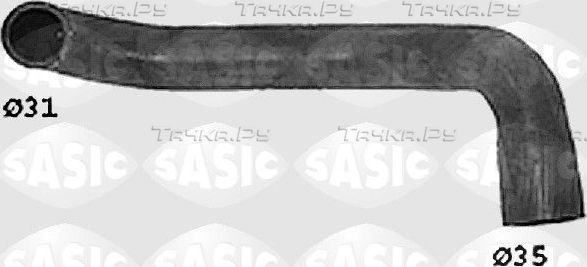 Патрубок радиатора (системы охлаждения) Sasic. Артикул SWH0336