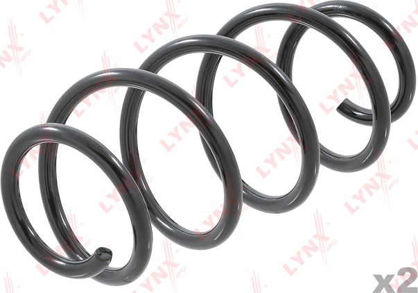 Пружина подвески LYNXauto передняя для Audi A3 II (8P) 2003-2013. Артикул SC-1007