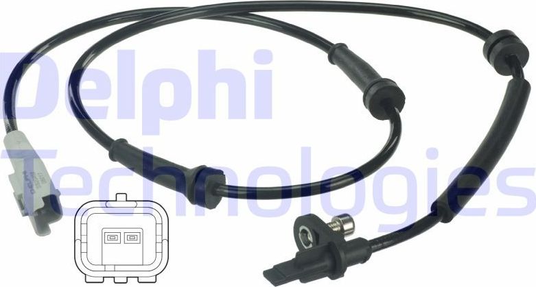 Датчик ABS Delphi. Артикул SS20402