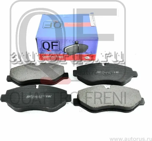Колодки тормозные дисковые передние к-т без датчика износа (Quattro Freni). Артикул qf66900