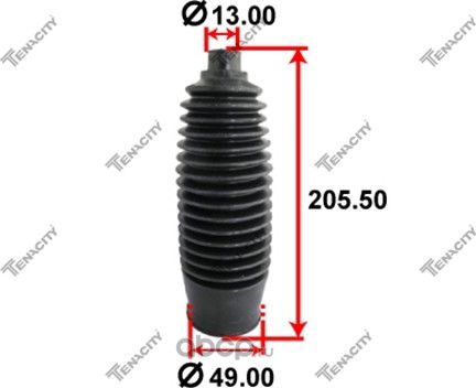 Пыльник рулевой Tenacity (1643) ASRTO1007 Tenacity. Артикул ASRTO1007