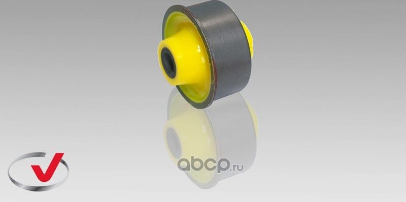 Сайлентблок полиуретановый (задний, усиленный) переднего рычага (Vtulka). Артикул 106056