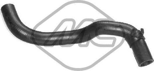 Патрубок радиатора (системы охлаждения) Metalcaucho. Артикул 08723