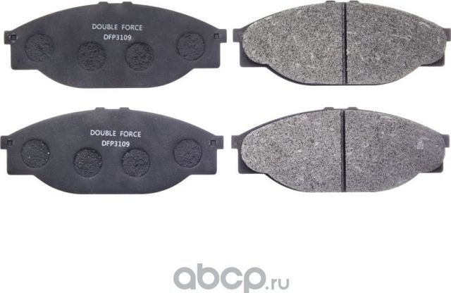 Колодки тормозные дисковые Double Force. Артикул DFP3109