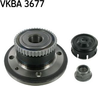 Ступичный подшипник (комплект) SKF. Артикул VKBA 3677