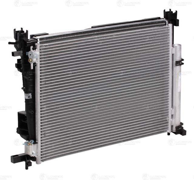 Радиатор охлаждения двигателя Luzar для Lada XRAY I 2016-2026. Артикул LRK 0978