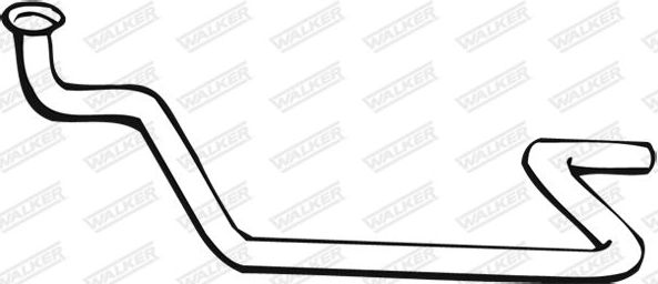 Глушитель Walker передний левый для Ford Sierra I 1985-1988. Артикул 12314