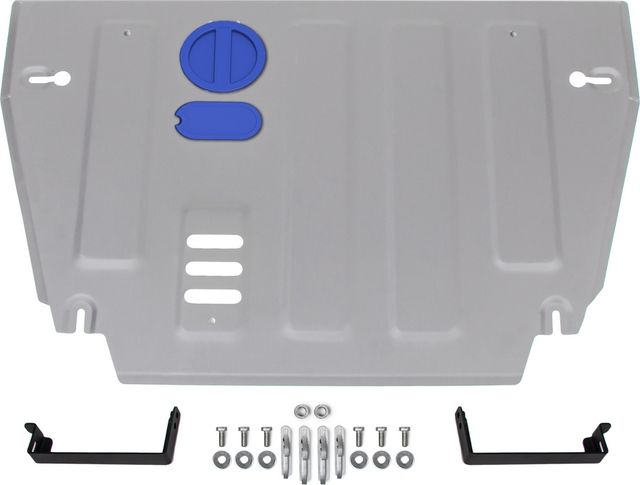 Защита алюминиевая Rival для картера и КПП GAC GS5 2018-2026. Артикул 333.3401.1