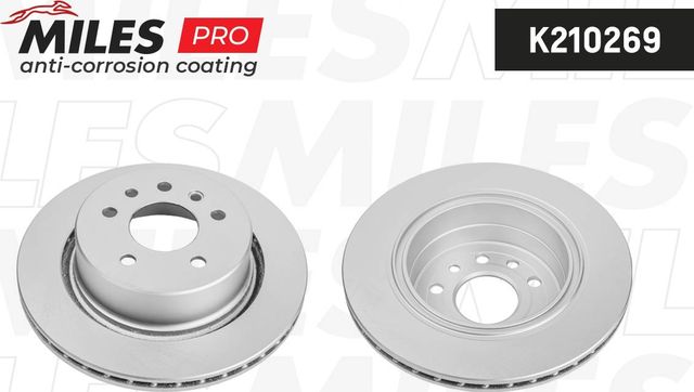 Тормозной диск Miles для Opel Omega B 1994-2003. Артикул K210269