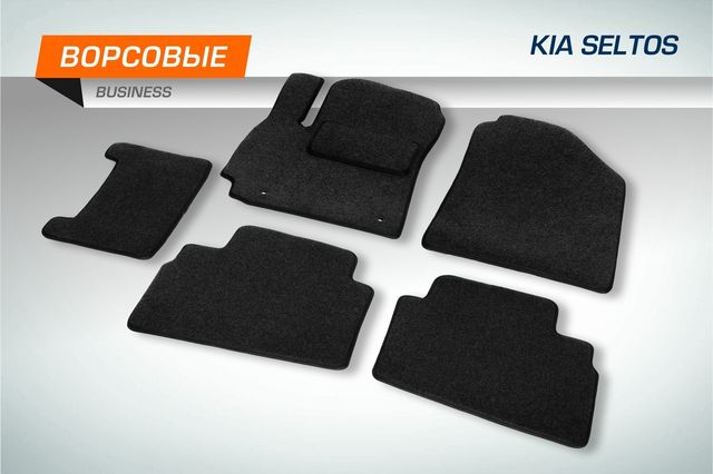 Коврики AutoFlex для салона Kia Seltos 2020-2026. Артикул 5280301