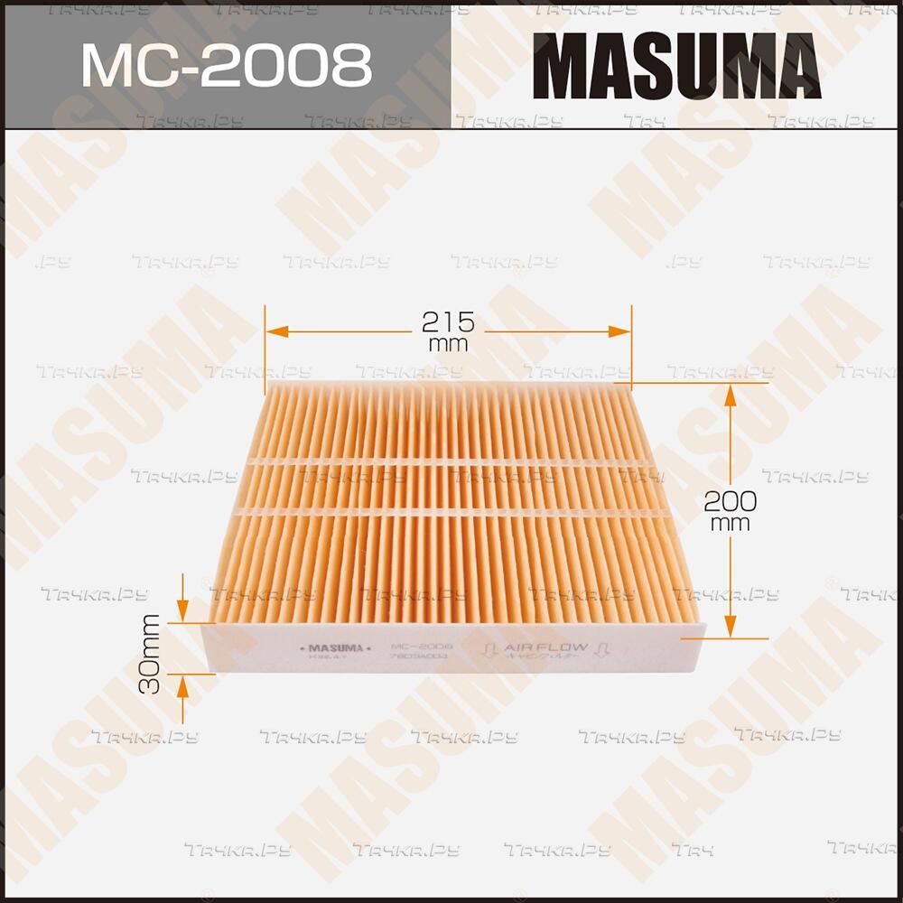 Салонный фильтр Masuma. Артикул MC-2008