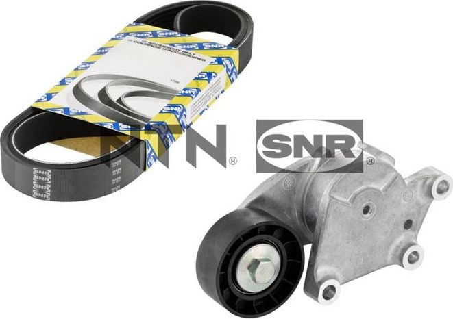 Приводной ремень поликлиновой с роликами (комплект) NTN / SNR. Артикул KA852.10