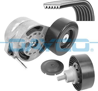 Приводной ремень поликлиновой с роликами (комплект) Dayco. Артикул KPV455