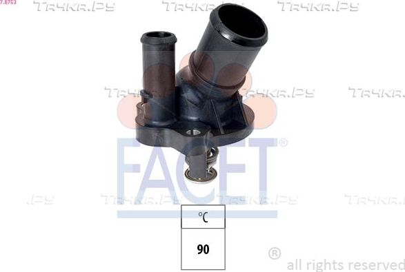 Термостат Facet Made in Italy - OE Equivalent для Ford Maverick II 2004-2007. Артикул 7.8753