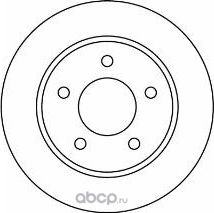 Тормозной диск Mazda. Артикул C24Y3325XC9A