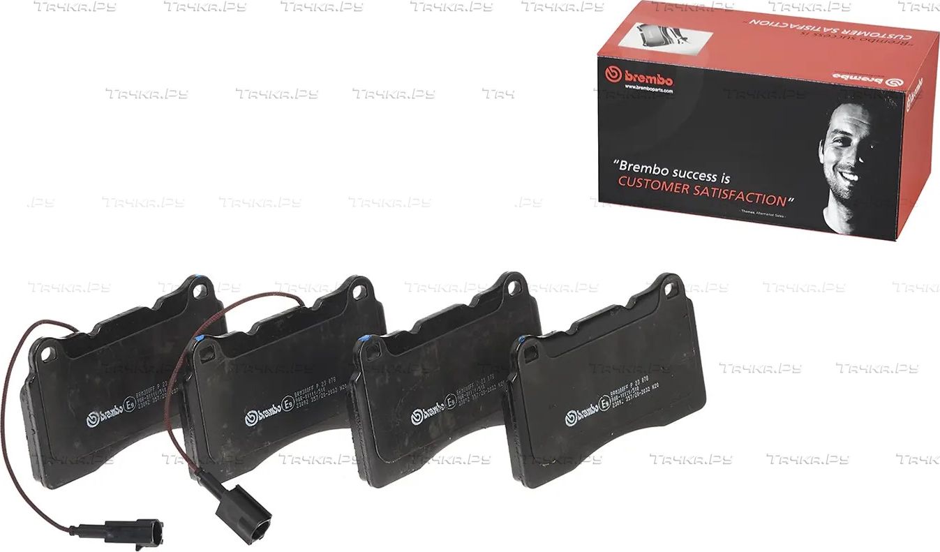 Тормозные колодки Brembo передние для Maserati Ghibli III 2013-2026. Артикул P 23 078