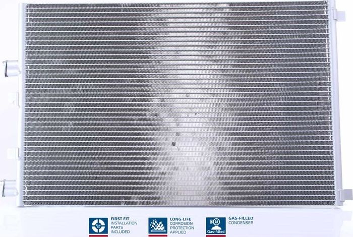 Радиатор кондиционера (конденсатор) Nissens (алюминий). Артикул 940152