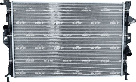 Радиатор охлаждения двигателя NRF (алюминий). Артикул 550156