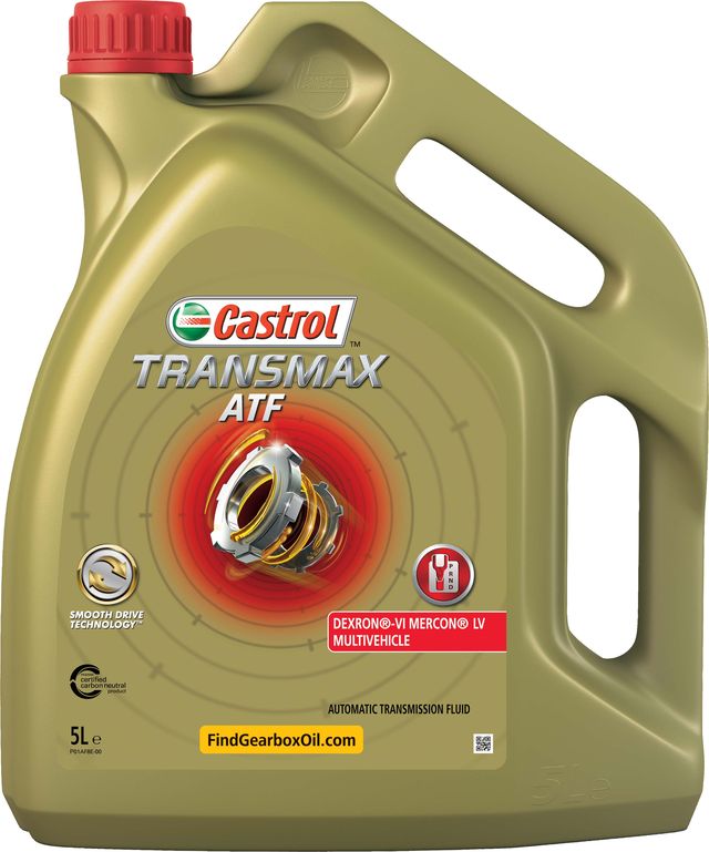 TRANSMAX ATF DEXRON-VI MERCON LV MULTIVEHICLE 5L (Castrol). Артикул 15D978