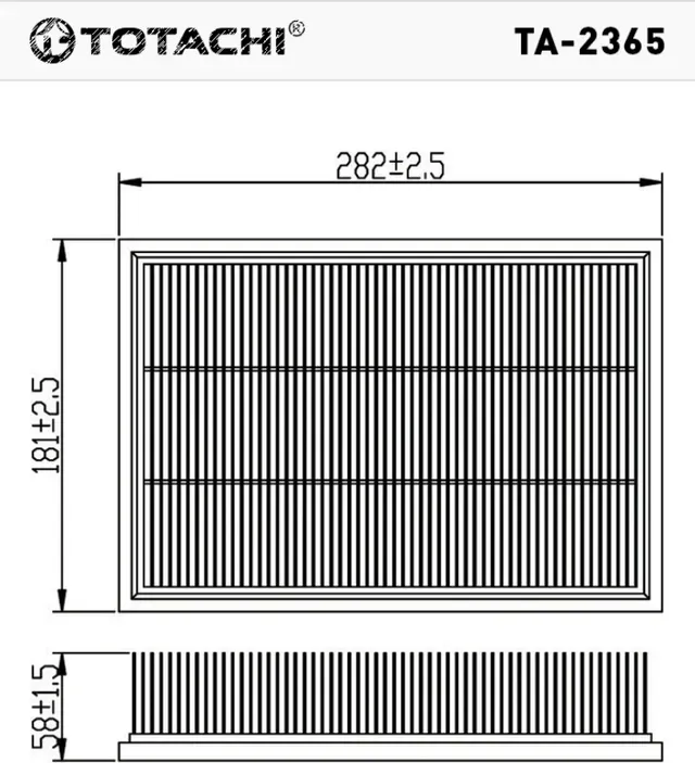 TOTACHI TA-2365 16546-EB300 C 28 145 Totachi. Артикул TA2365