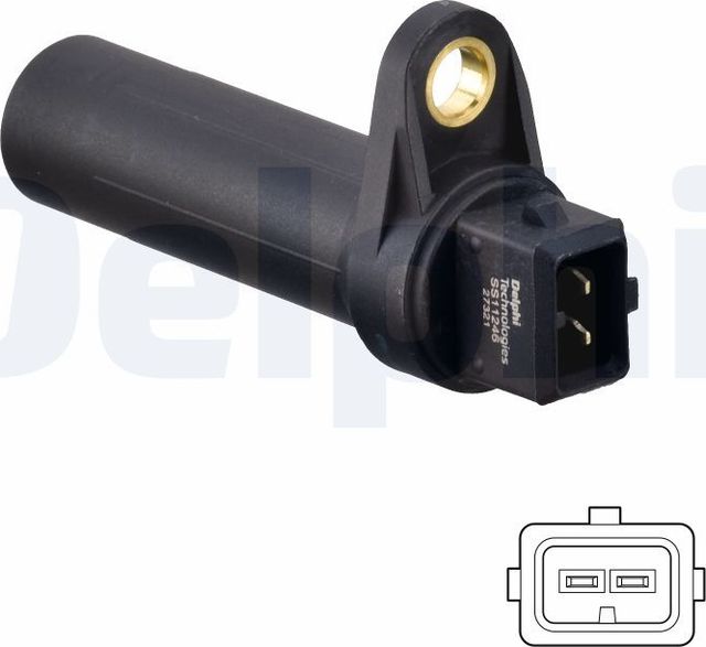 Датчик положения коленвала Delphi для BMW 5 IV (E39) 1996-2004. Артикул SS11246