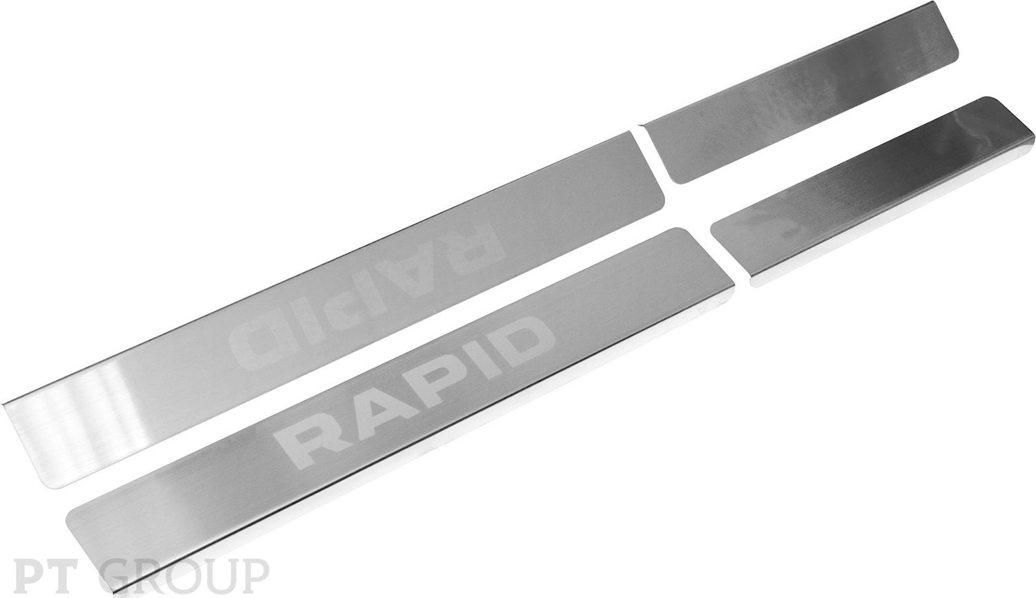 Накладки PT Group в проем дверей (4 шт) (НПС) для Skoda Rapid II 2020-2026. Артикул SRA220401