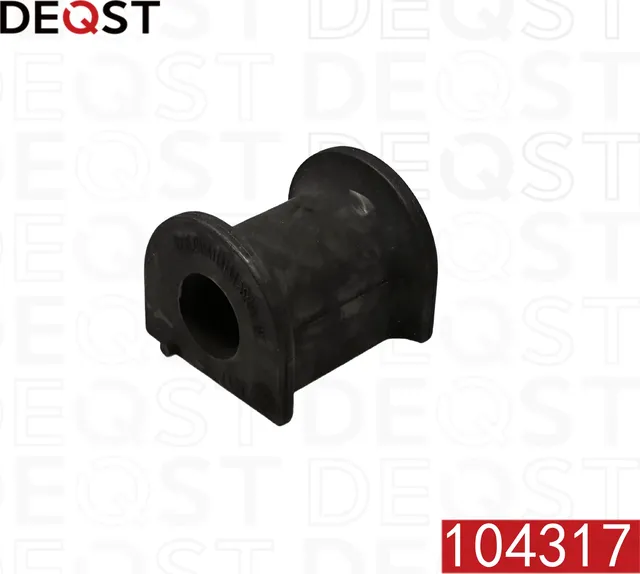 Втулка переднего стабилизатора D22 (VOLKSWAGEN TRANSPORTER T5 2003-) (Deqst). Артикул 104317