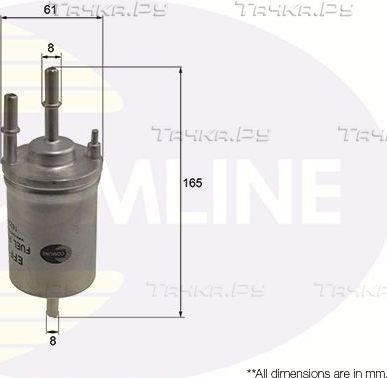 Топливный фильтр Comline для SEAT Cordoba II 2006-2009. Артикул EFF144