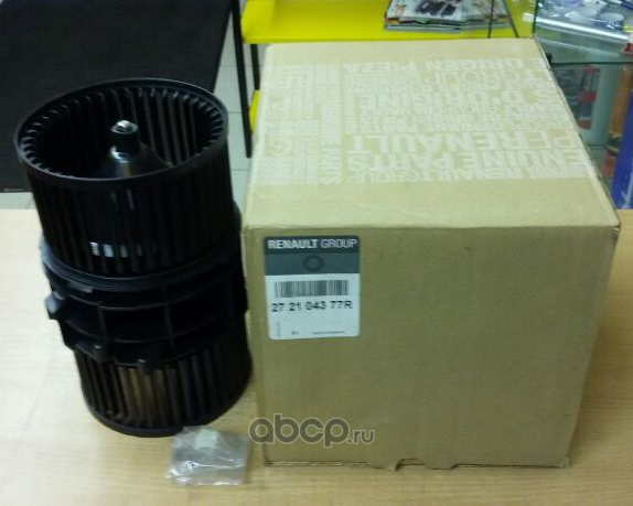 Мотор печки (электровентилятор отопителя) Renault. Артикул 272104377R