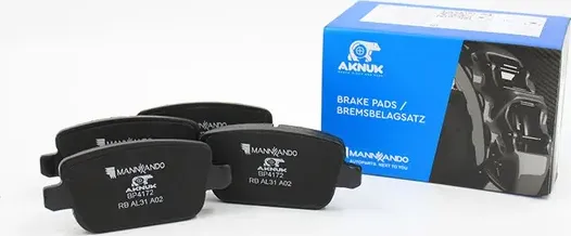 Колодки тормозные дисковые задние AKNUK FORD FOCUS II (DA), 07/04/ MONDEO IV (BA Aknuk. Артикул BP4172
