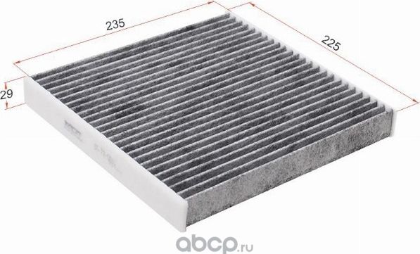 Фильтр салона угольный HONDA CR-V 07-ACCORD 02-C (SAT). Артикул ST720011