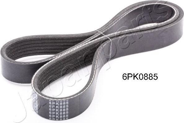 Приводной ремень поликлиновой Japanparts. Артикул DV-6PK0885