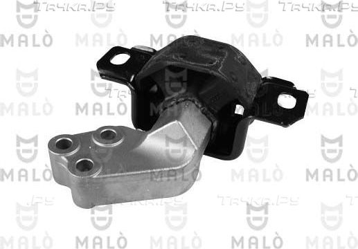 Подушка (опора) двигателя Malo задняя правая для Smart Fortwo II (W451) 2007-2015. Артикул 24303