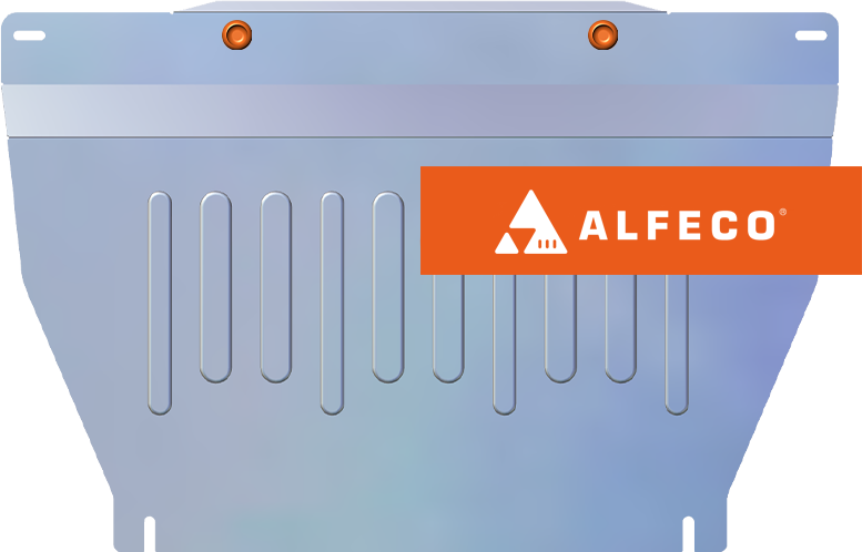 Защита алюминиевая Alfeco (4 мм) для картера и КПП Citroen C5 I рестайлинг 2004-2008. Артикул ALF.04.31AL4