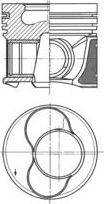 Поршень Kolbenschmidt. Артикул 41159600