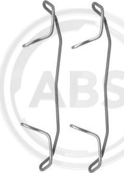 Комплектующие тормозной колодки ABS. Артикул 1123Q